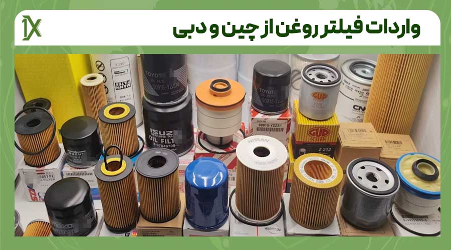 نحوه خرید فیلتر روغن از دبی و چین به ایران