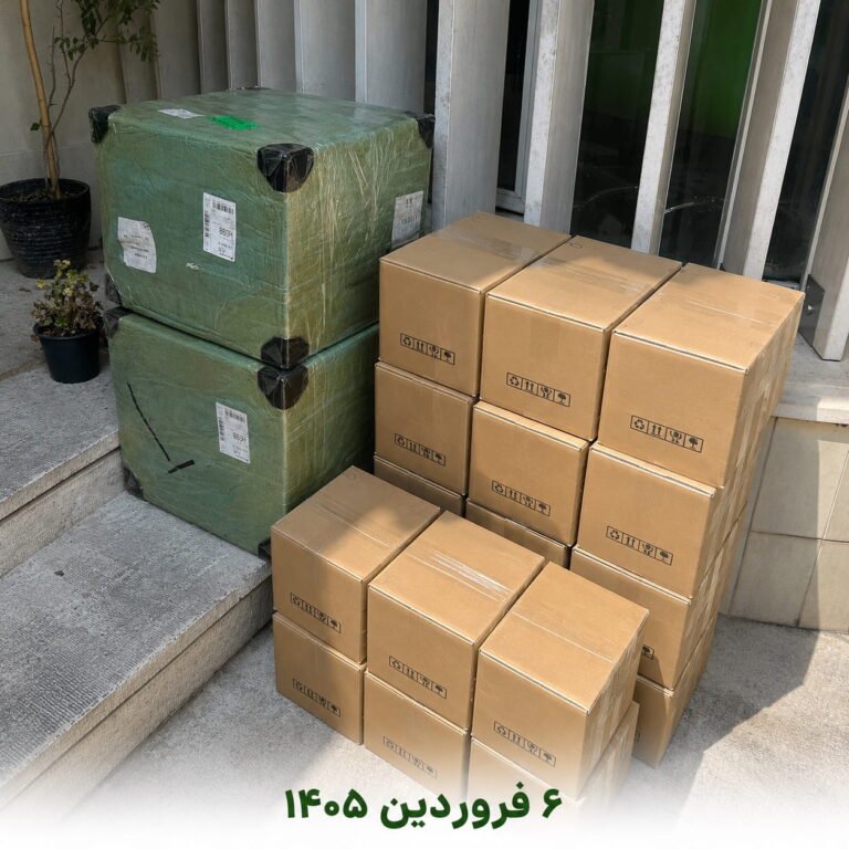 کالای تحویل داده شده در 6 فروردین