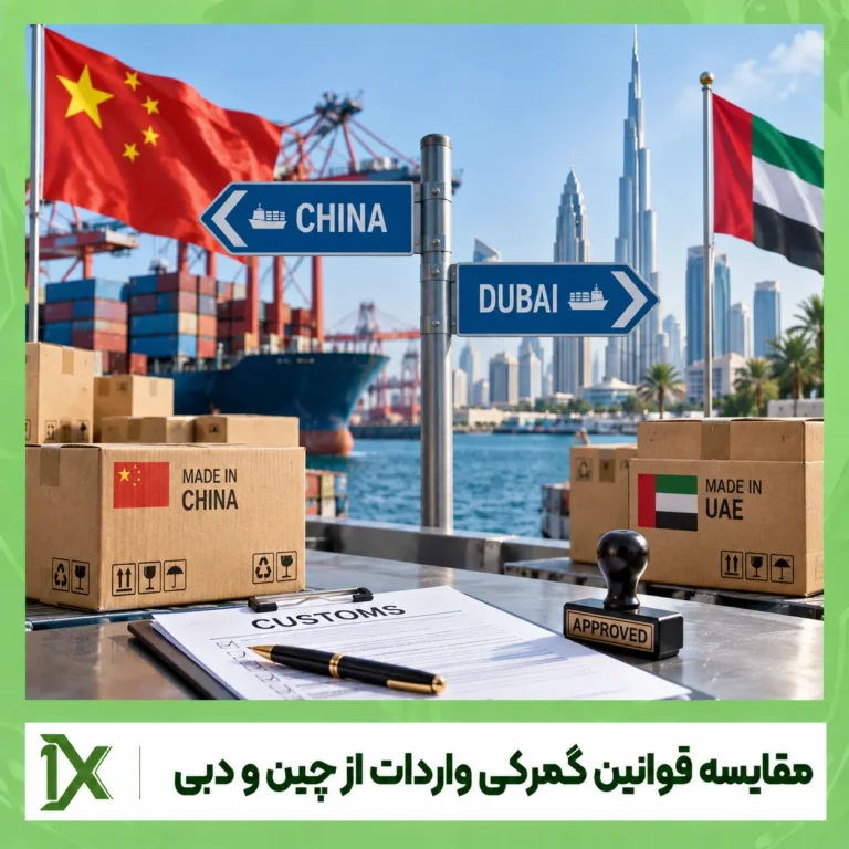مقایسه قوانین گمرکی واردات از چین و دبی