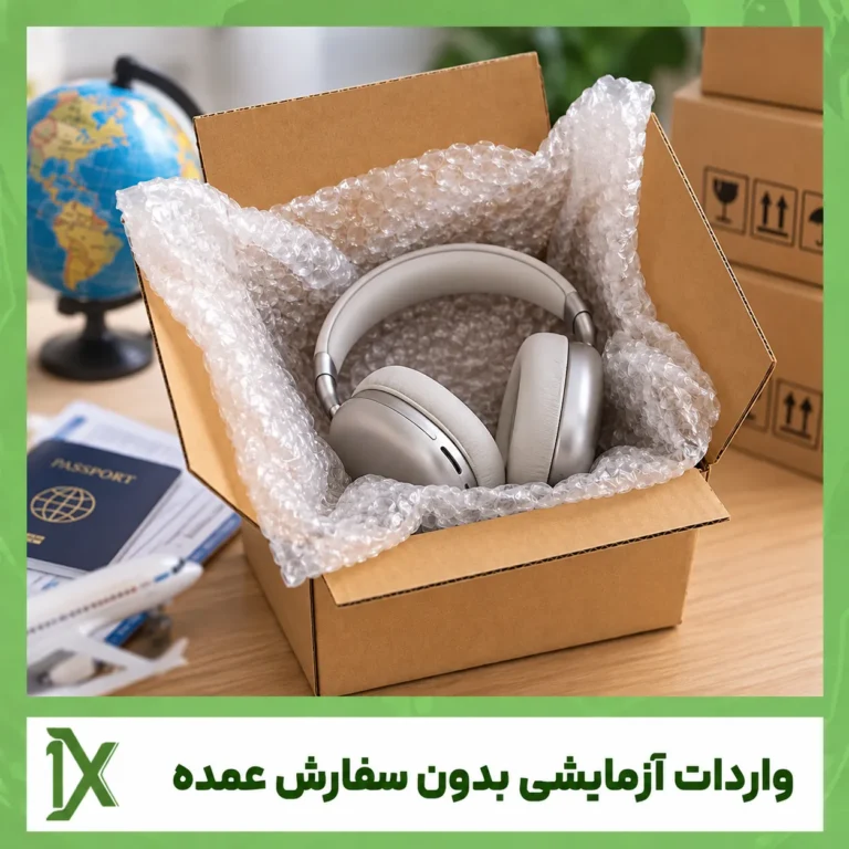 نمونه واردات آزمایشی بدون سفارش عمده