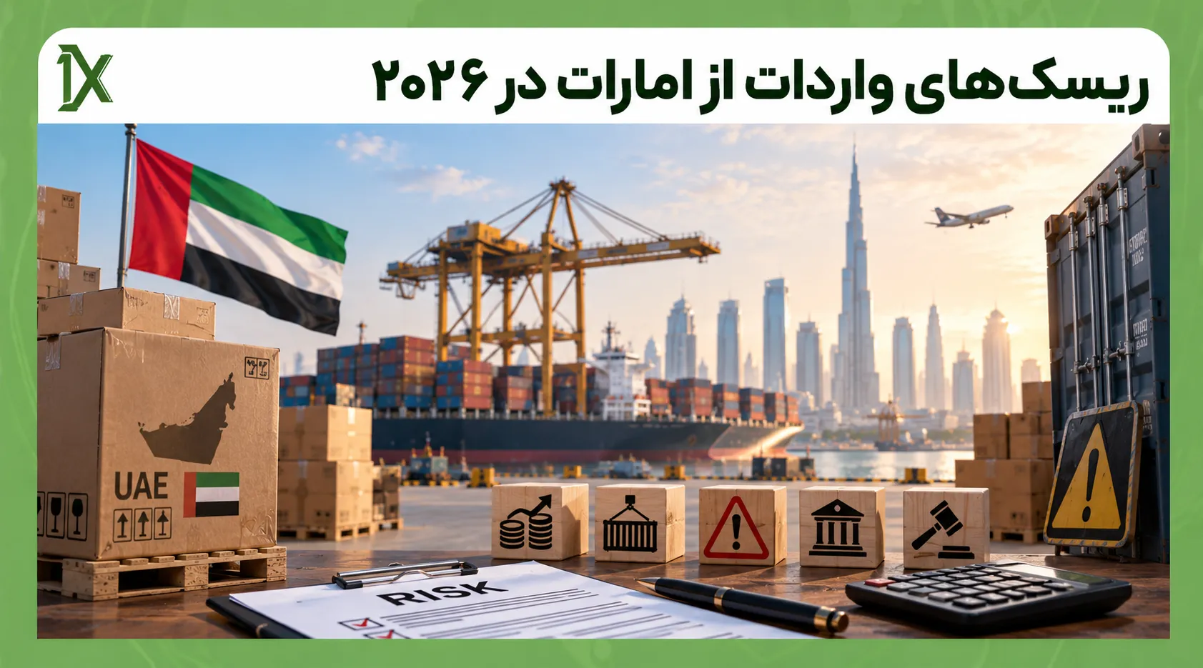 چگونه ریسک واردات از امارات را کاهش دهیم؟